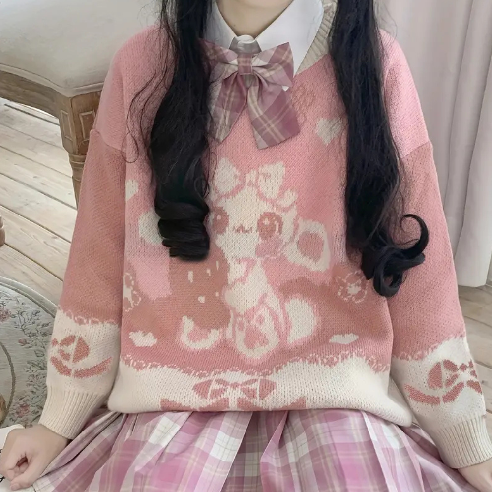 Casual Trui met Ronde Hals voor Dames - Riva