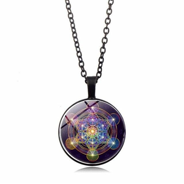 Chakra Hangertje met Metatron’s Kubus - Solantra