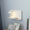 LED Wandlamp met USB-Oplader en Schakelaar - GlowPort