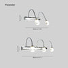 Gebogen LED Wandlamp – Arcus