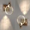 Luxe Ronde Kristallen Wandlamp – Celestia