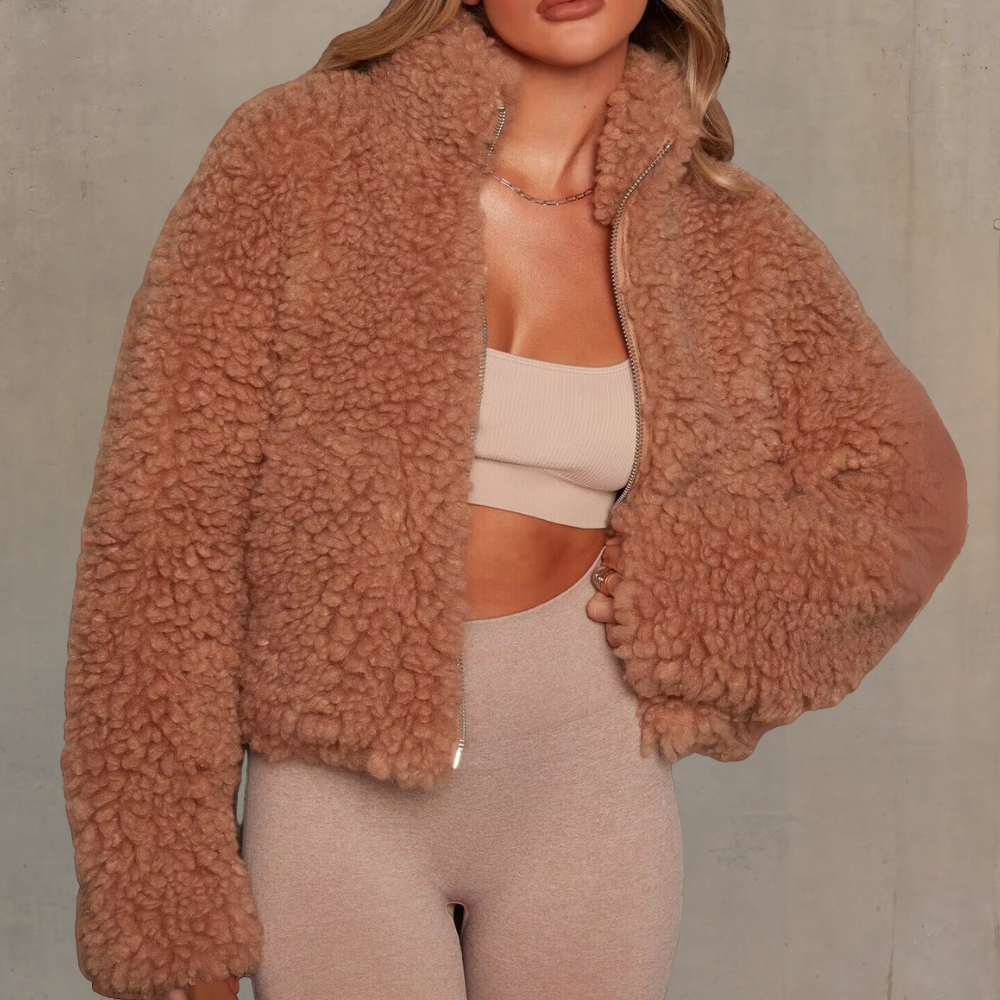 Warme en Zachte Damesjas - Livia