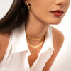 Stijlvolle Platte Ketting - Helena