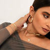 Stijlvolle Platte Ketting - Helena