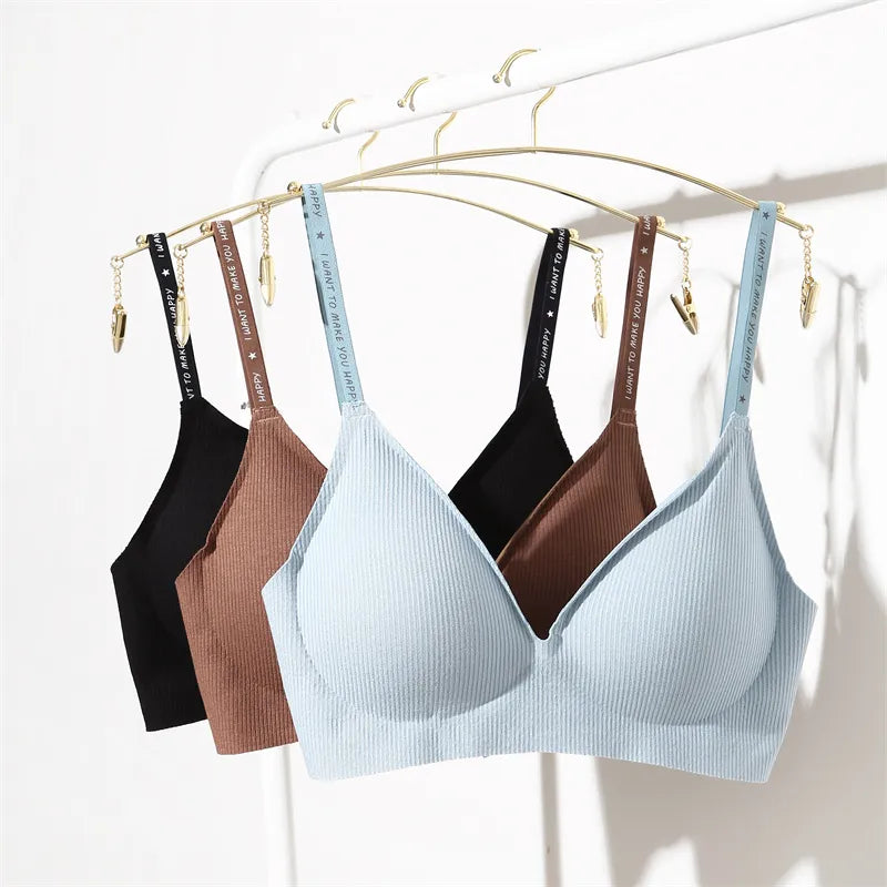 Voorgevormde Bralette | Met diepe V-hals