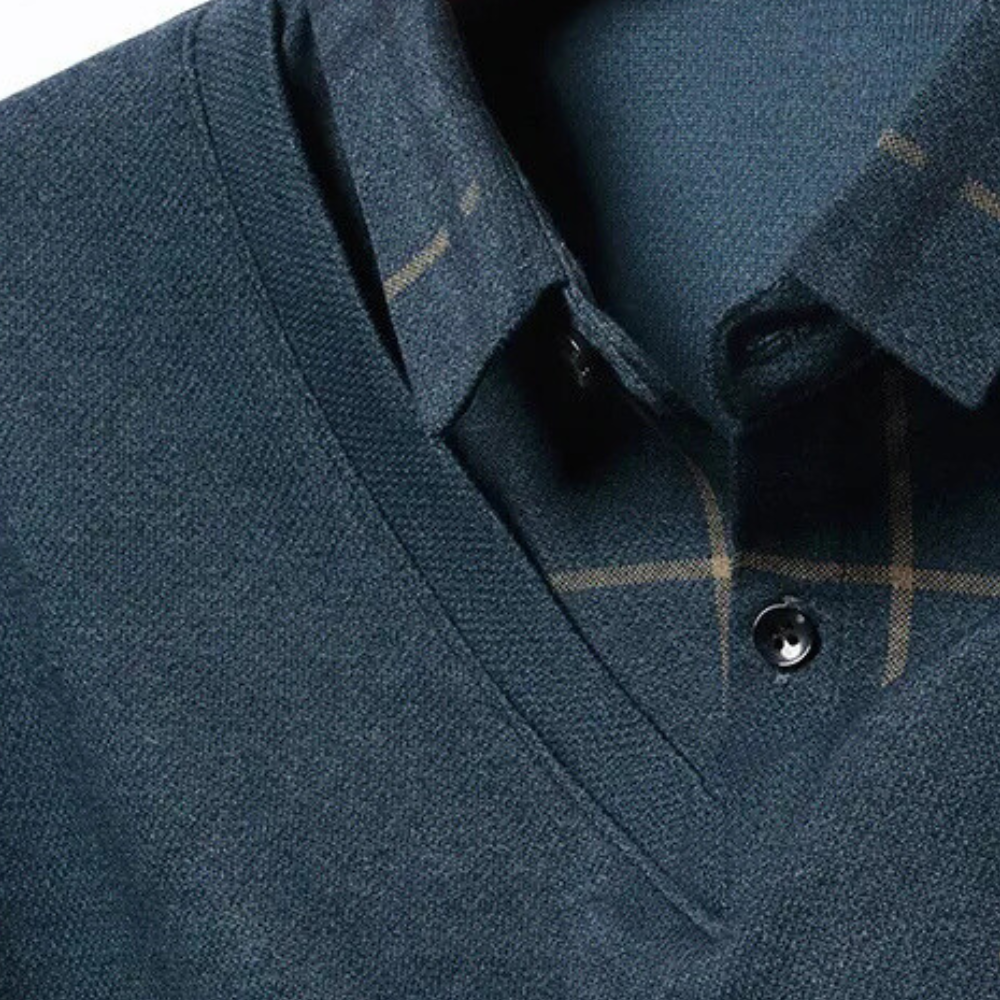 Gebreide Heren Trui met Print - Noah