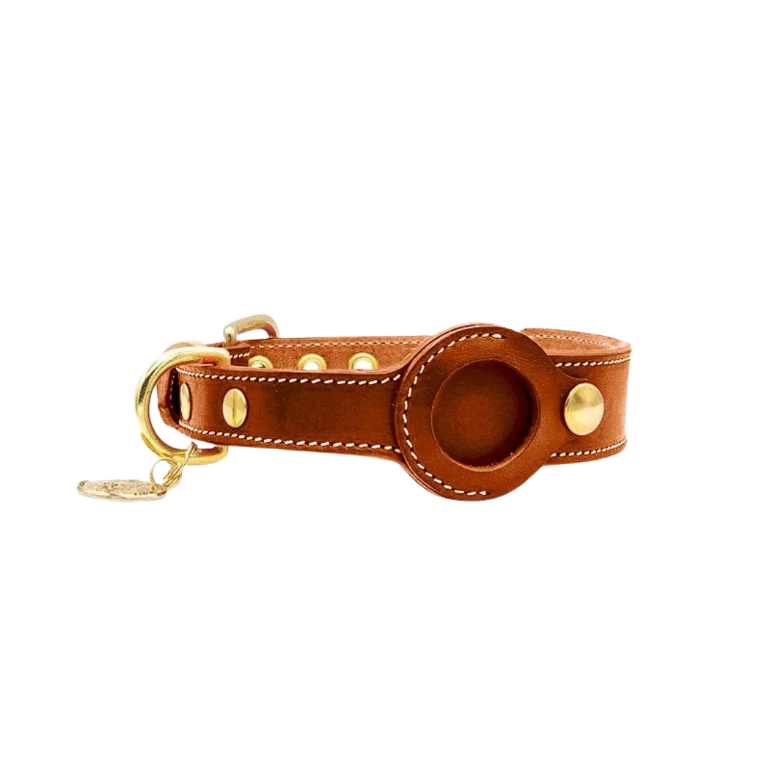 Stijlvolle AirTag Halsband voor Huisdieren - PurrTrack™