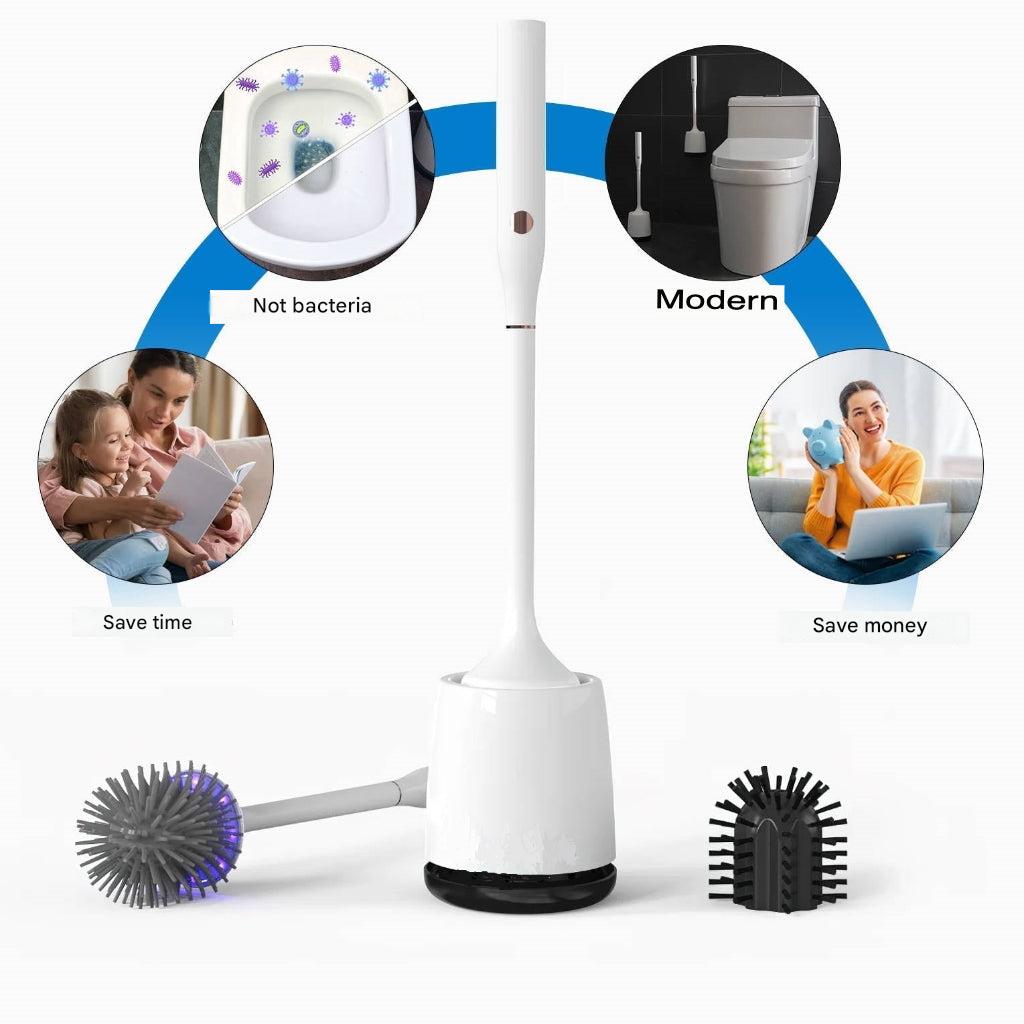 Elektrische UV-Toiletborstel met Dubbele Kop – PureSpin