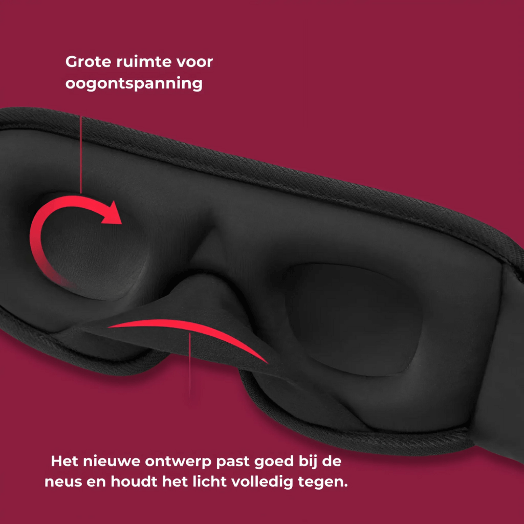 Ergonomisch Slaapmasker - DreamShield