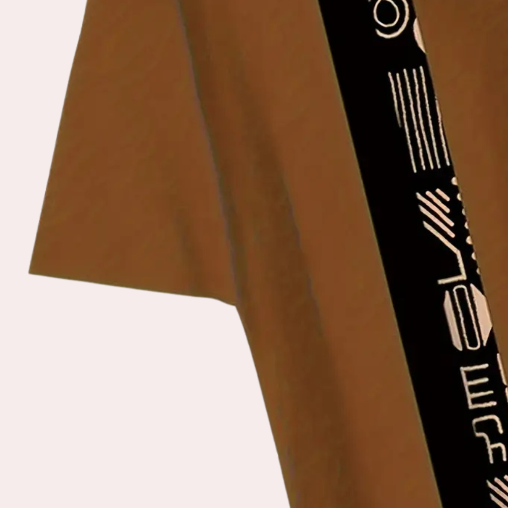 Casual T-Shirt met Kleurblokken voor Heren - Milo