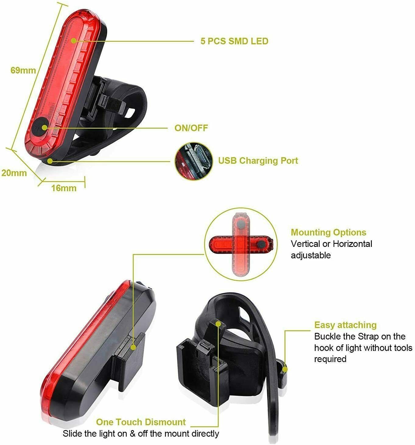 Fietsverlichtingsset - LumenGuard™