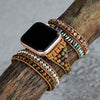 Tijgeroog Versterkende Apple Watch Horlogeband - Orion