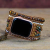 Tijgeroog Versterkende Apple Watch Horlogeband - Orion