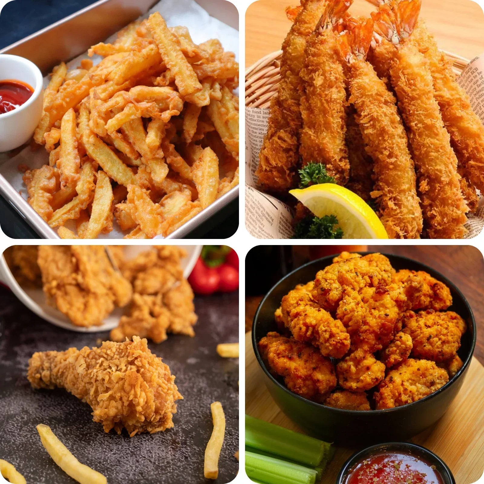 Compacte Ronde Frituurpan - SnackMaster Pro