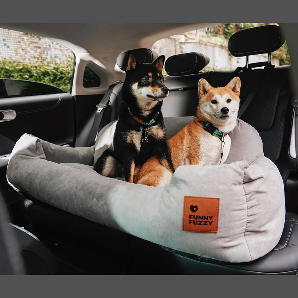 Comfortabel Honden Autobed - RoadPaw