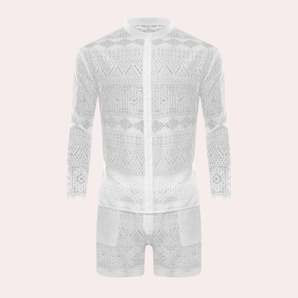 Luchtige Kanten Zomerset voor Heren - Cai