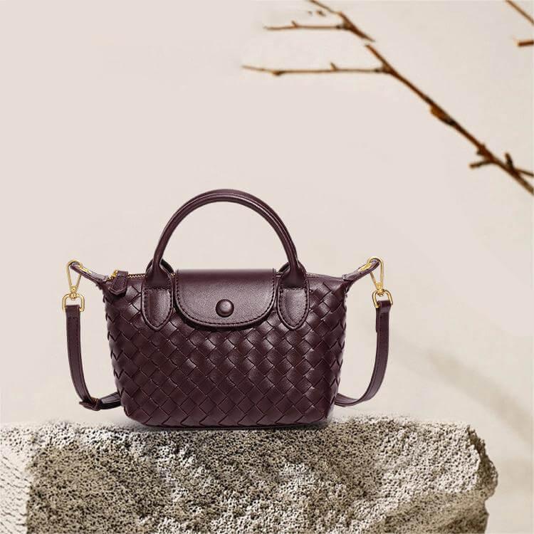 Gevlochten Mini Tas - Elena