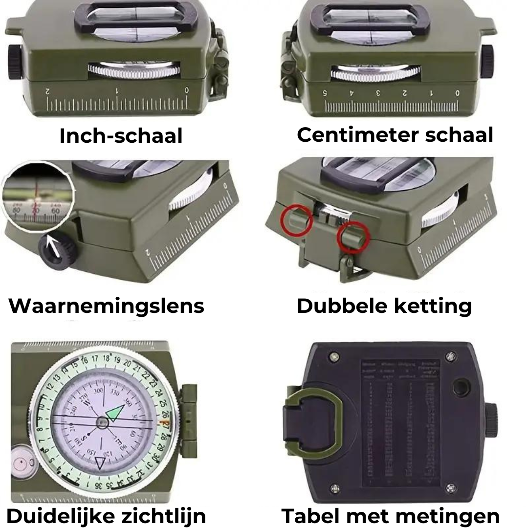 Professioneel Kompas - TrailGuide