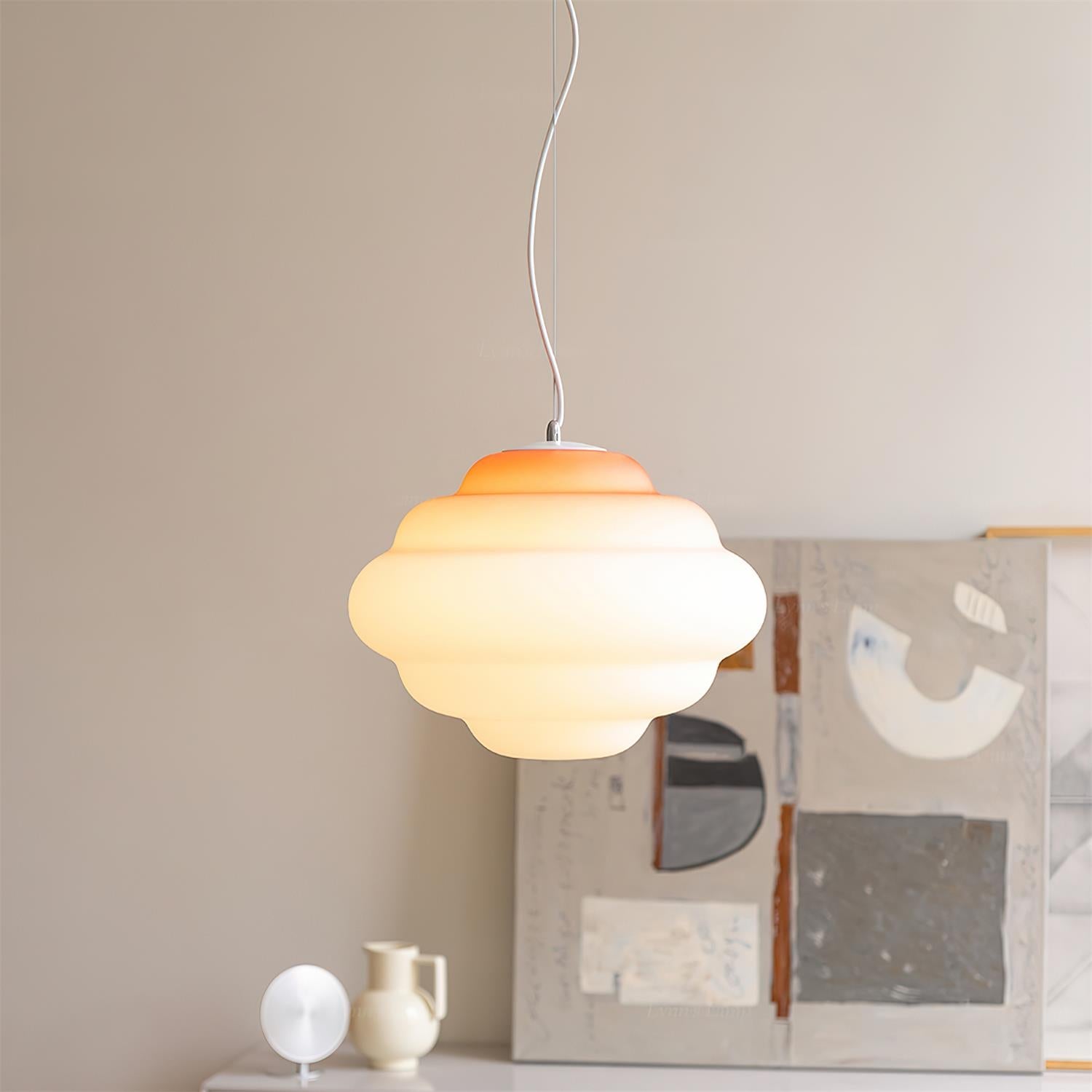 Hanglamp met Gradiënt en Zachte Lichtverspreiding - Aérola