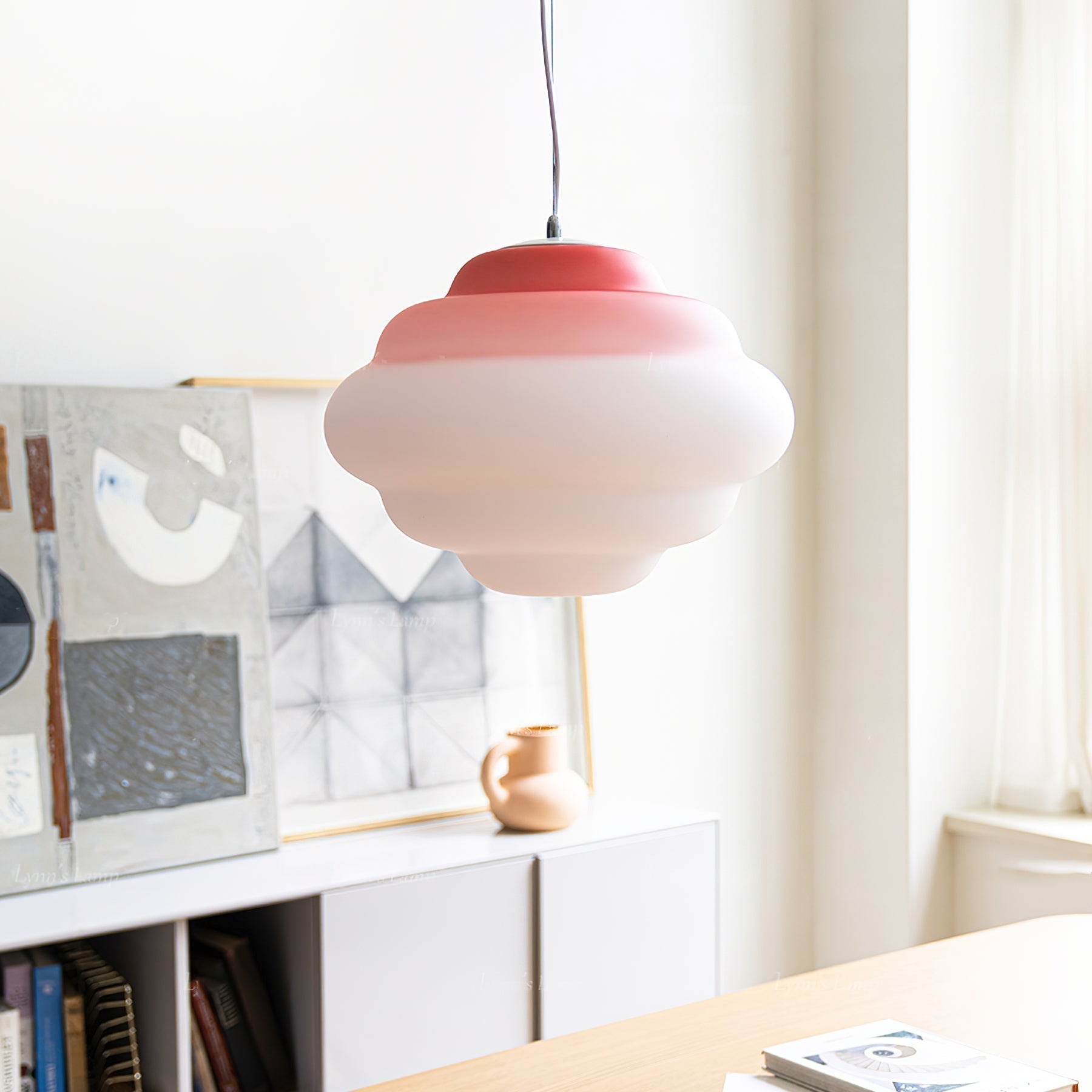 Hanglamp met Gradiënt en Zachte Lichtverspreiding - Aérola