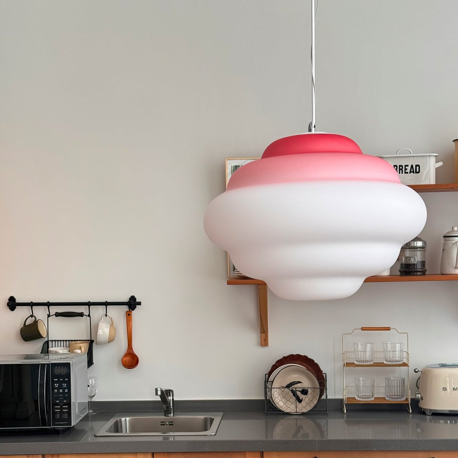 Hanglamp met Gradiënt en Zachte Lichtverspreiding - Aérola