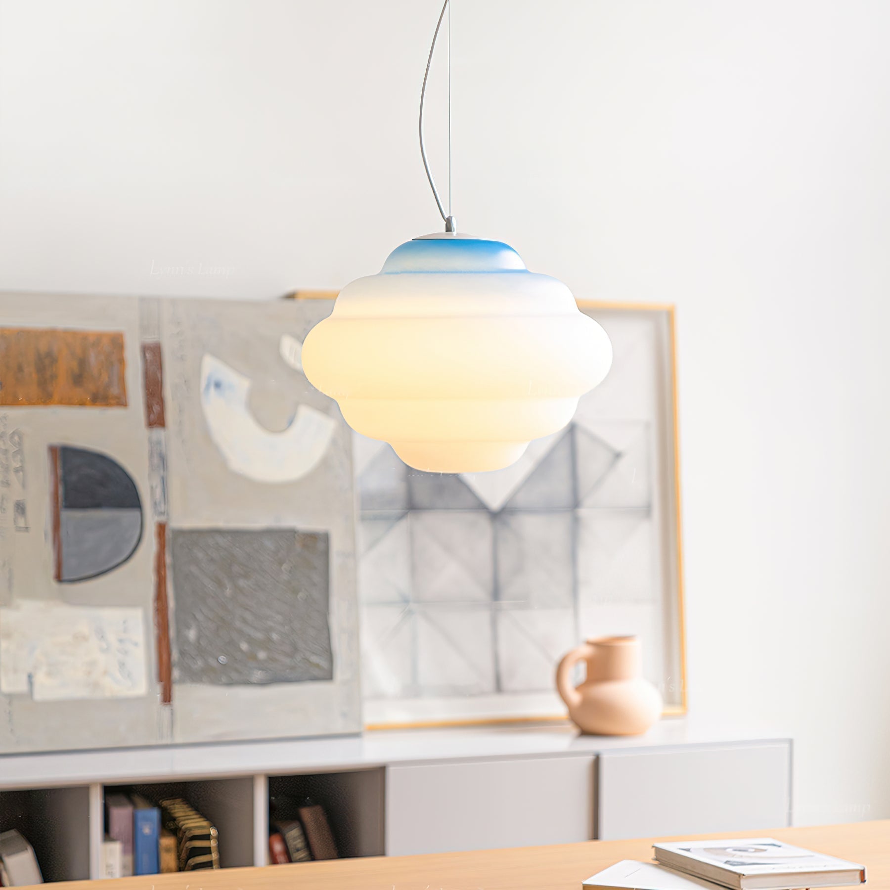 Hanglamp met Gradiënt en Zachte Lichtverspreiding - Aérola