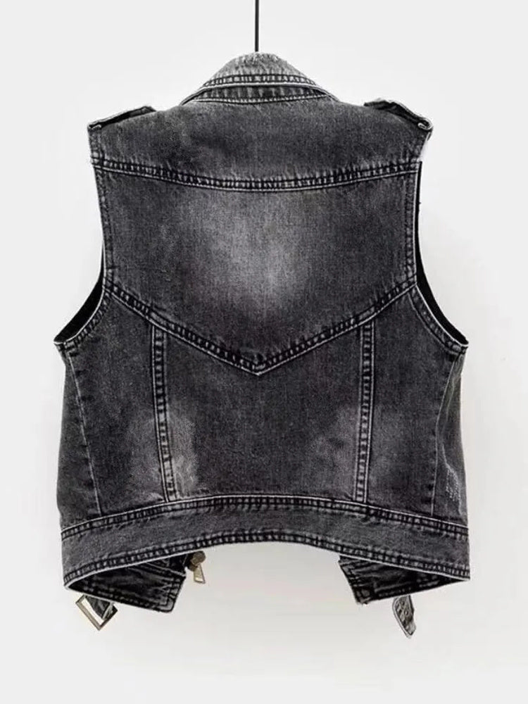Stoer Dames Denim Vest - Nova