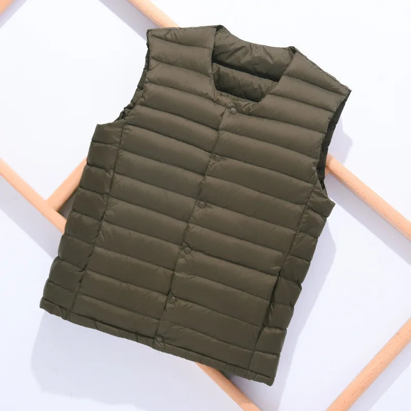 Ultralichte Heren Donsbodywarmer – Laurent