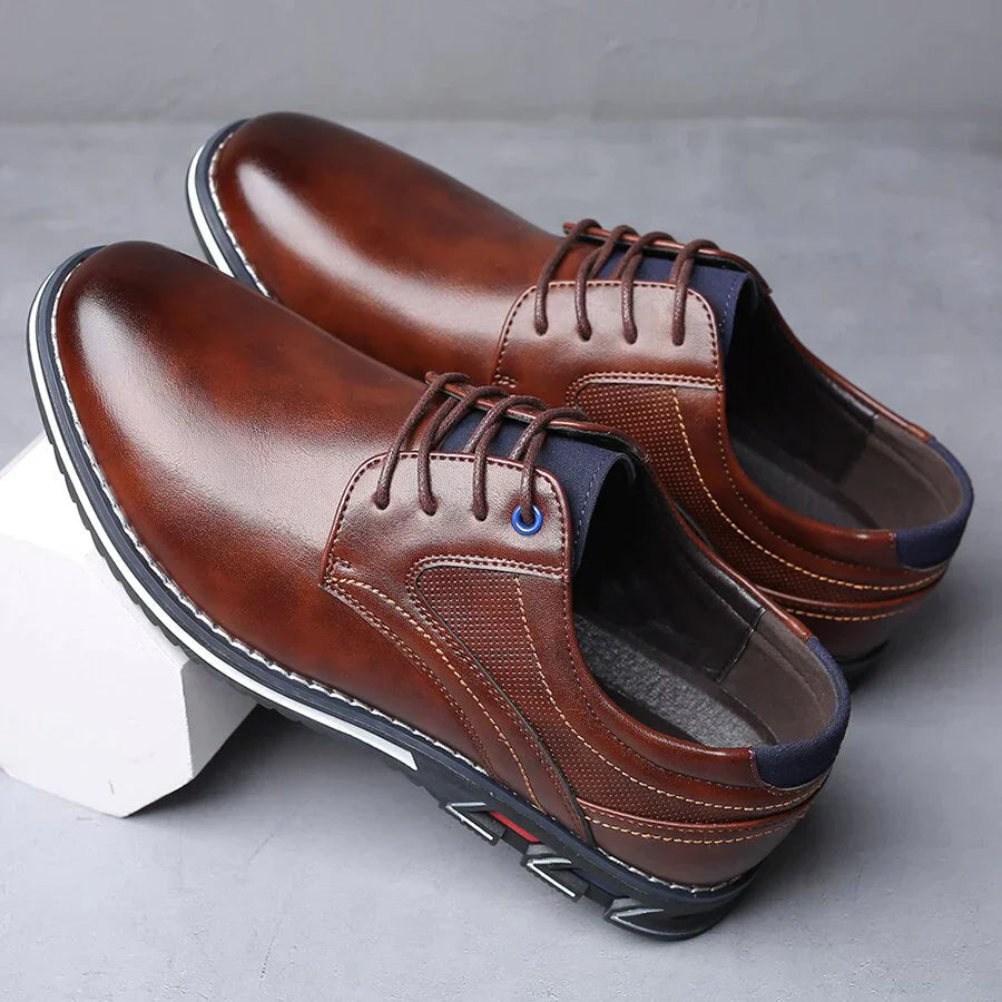 Orthopedische Leren Heren Schoenen – Finn