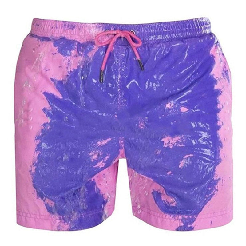 Kleurveranderende heren zwemshorts met thermoeffect - Zomerhoogtepunt 2025