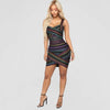 Trendy Gestreepte Bodycon – Liana