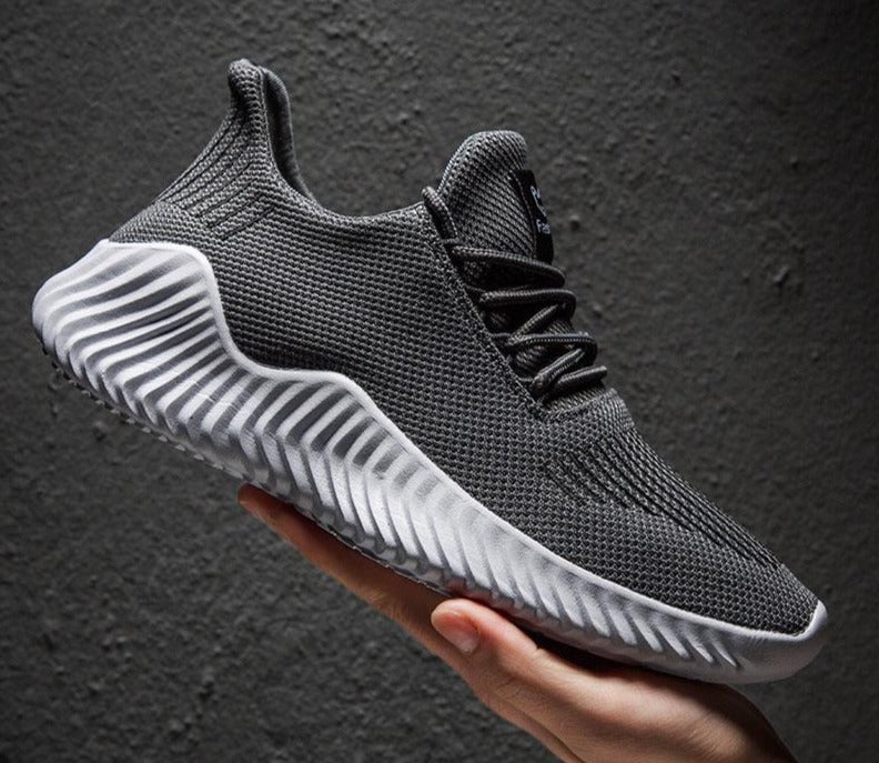 Ademende heren hardloopschoenen met mesh schacht – Niko