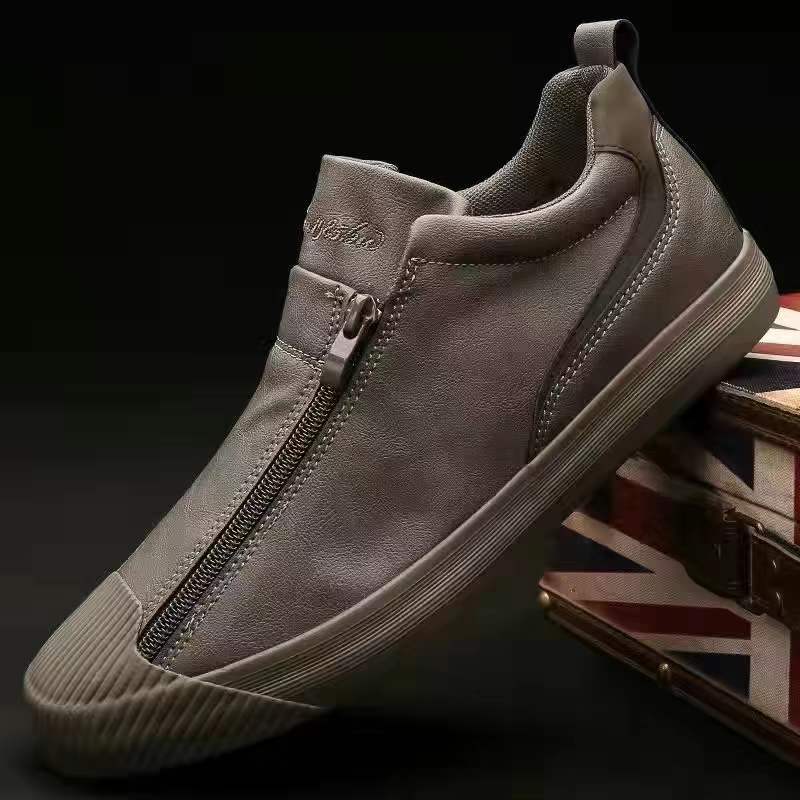 Heren Sneakers met Rits en Comfort – Noah