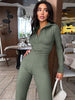 Clover Jumpsuit | Met flared broekspijpen