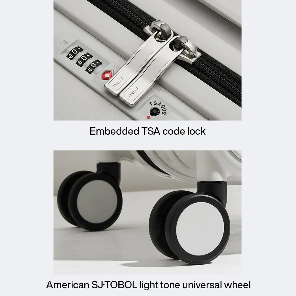 Hardshell Koffer met Brede Handgreep – Oslo Metropolitan