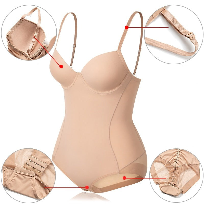 Chique Afslankende Shapewear Bodysuit - Élise