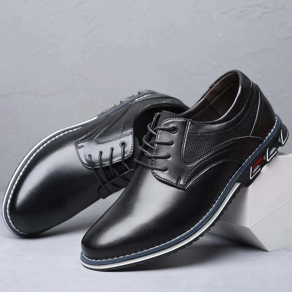 Orthopedische Leren Heren Schoenen – Finn