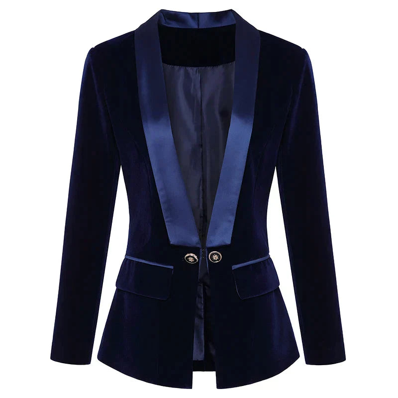Fluwelen Damesblazer - Vivienne