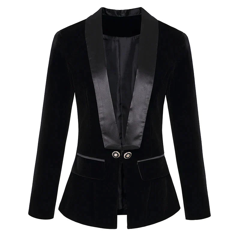 Fluwelen Damesblazer - Vivienne