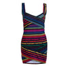 Trendy Gestreepte Bodycon – Liana