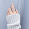 Verstelbare Zilveren Ring met Emaille Wildbloemen - Amaril