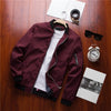 Lichte & trendy heren bomberjack met rits - Jaron