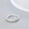 Zilveren Bloemetjes Ring - Aylin