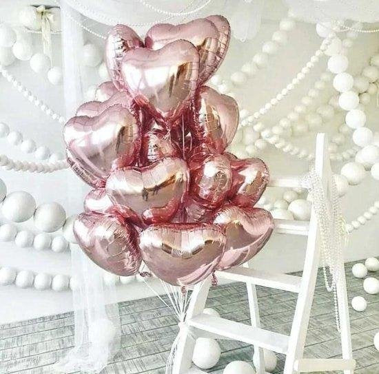 Hartjes Ballonnen (20 st.) | Liefdes decoratie voor Valentijn