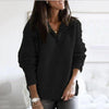 Dames Halfzip Trui met Structuur en Lange Mouwen - Noelle
