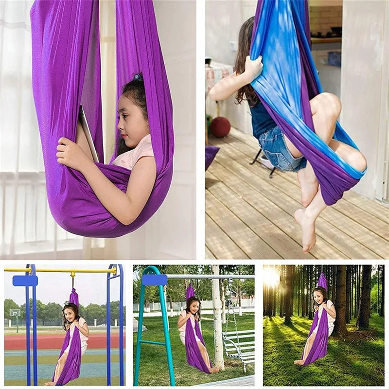 CalmGlide™ Sensorische Schommel Voor Kinderen – Voor Rust, Focus & Zelfvertrouwen Thuis