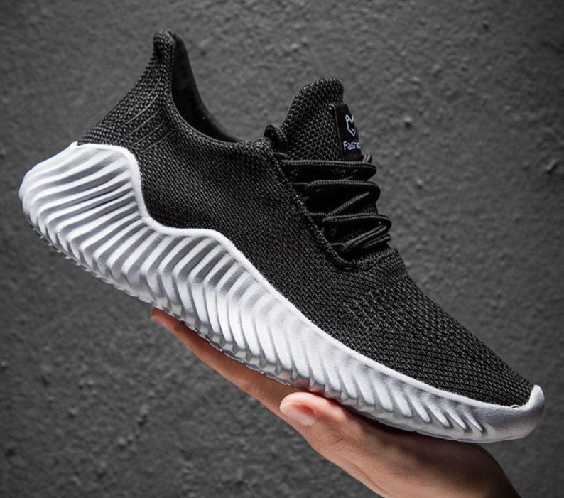 Ademende heren hardloopschoenen met mesh schacht – Niko