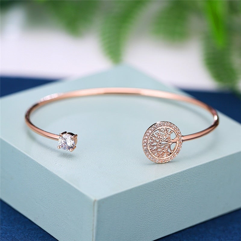 Verstelbare Levensboom Armband - Elowen