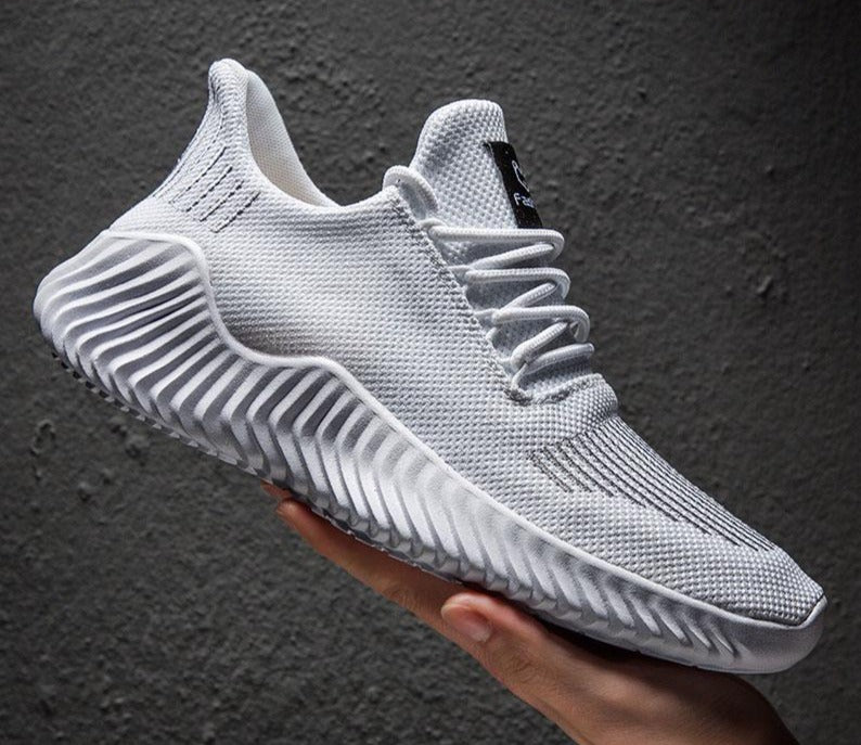 Ademende heren hardloopschoenen met mesh schacht – Niko