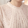 Kanten Damesblouse met Lange Mouwen – Amira Herfstmagie